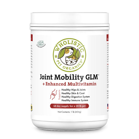 Wholistic Pet Organics - Joint Mobility GLM