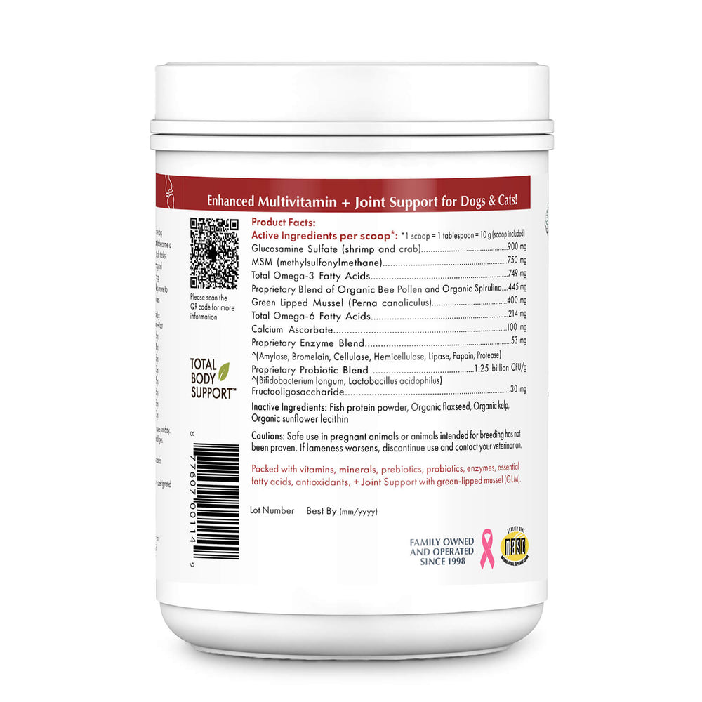 
                  
                    Wholistic Pet Organics - Joint Mobility GLM
                  
                