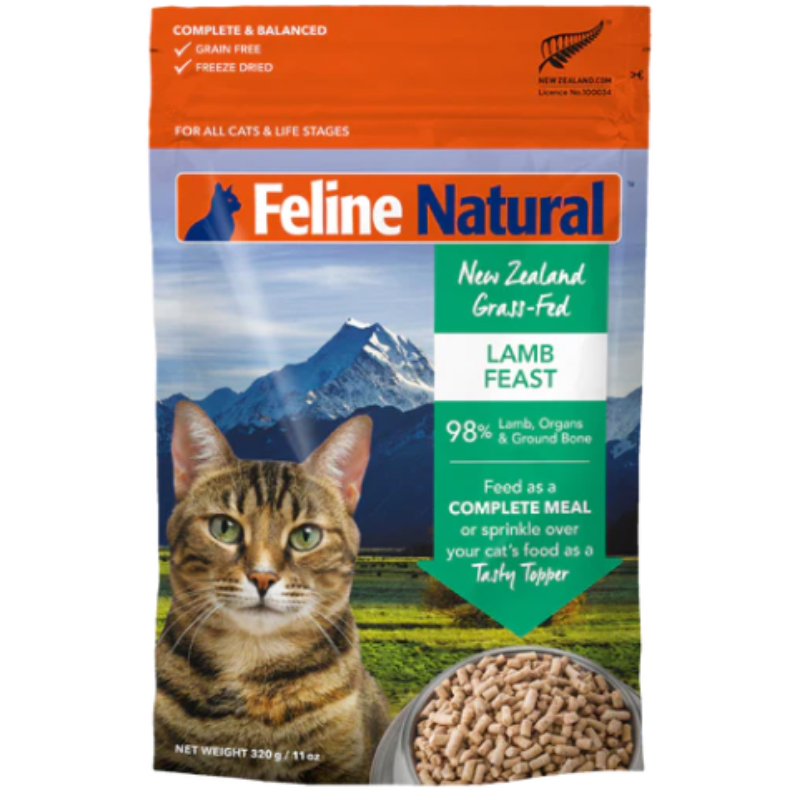 Feline Natural - Freeze Dried - Lamb Feast