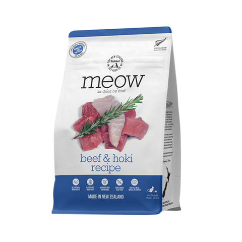 NZ Natural Pet Food Co - Air Dried - Food - Meow - Beef & Hoki