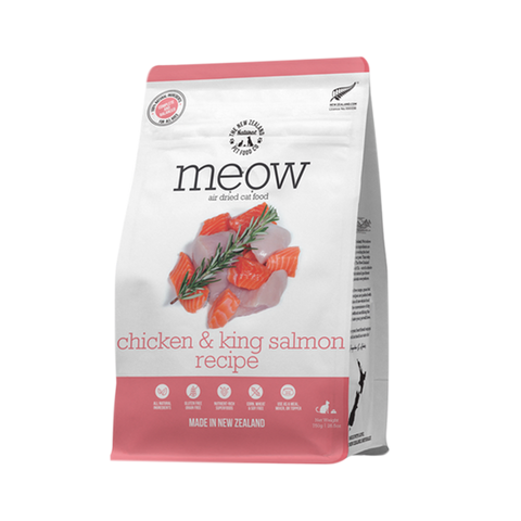 NZ Natural Pet Food Co - Air Dried - Food - Meow - Chicken & King Salmon