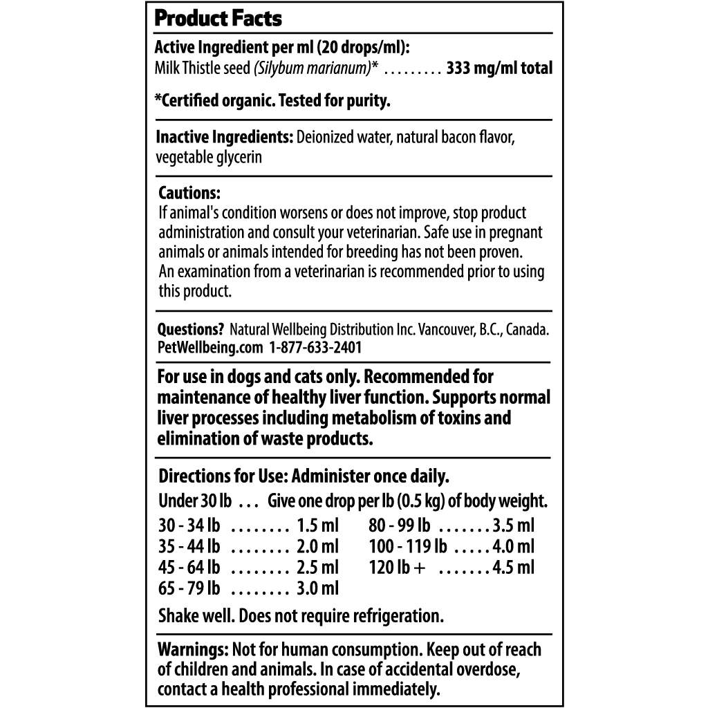 
                  
                    Milk Thistle - for Healthy Liver Function in Dogs
                  
                