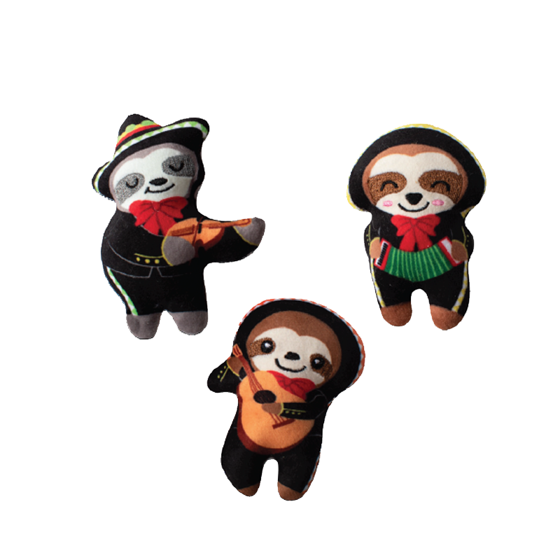 Fringe Studio - Mini Mariachis 3pcs Small Dog Toy Set