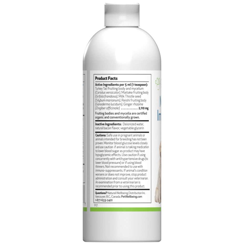 Mushroom Immune Gold - Holistic Cancer Support for Cats
