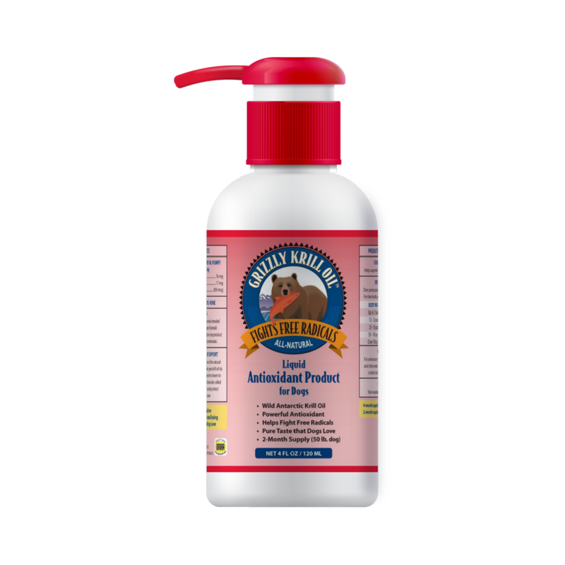 Grizzly - Krill Oil For Dogs (exp July 07, 2025)