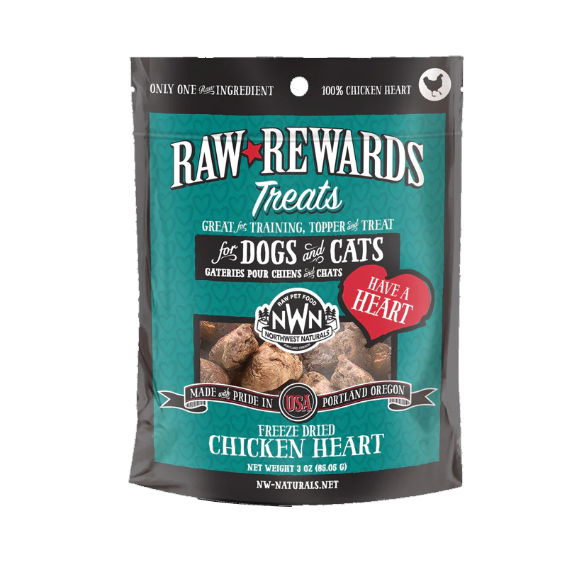 Northwest Naturals - Treats - Freeze Dried Chicken Hearts