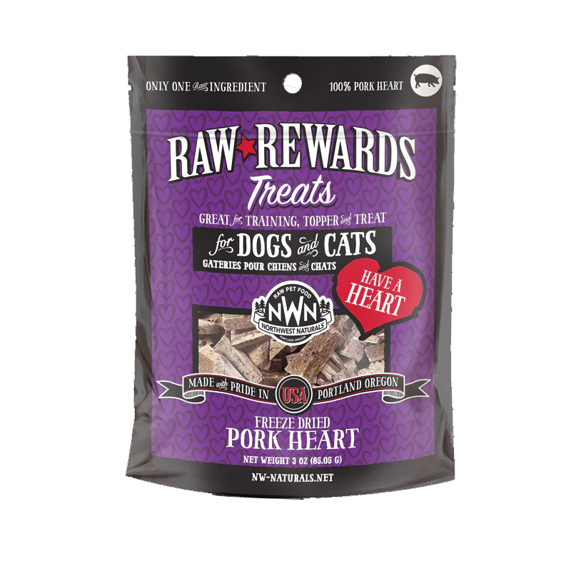 Northwest Naturals - Treats - Pork Hearts