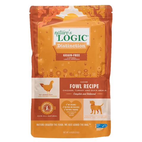 Nature's Logic - Dog - Grain Free - Distinction - Fowl