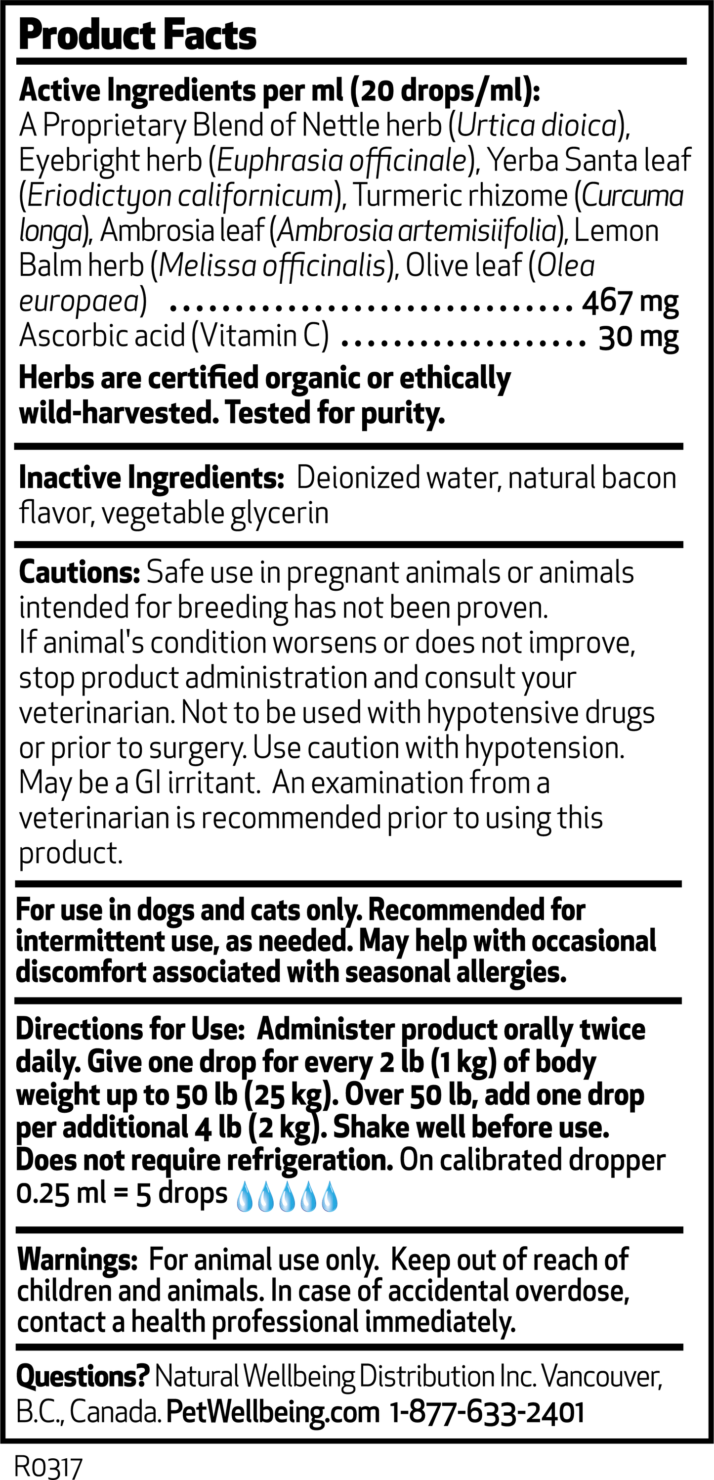 
                  
                    Nettle-Eyebright Gold - Seasonal Allergy Defense for Dogs
                  
                