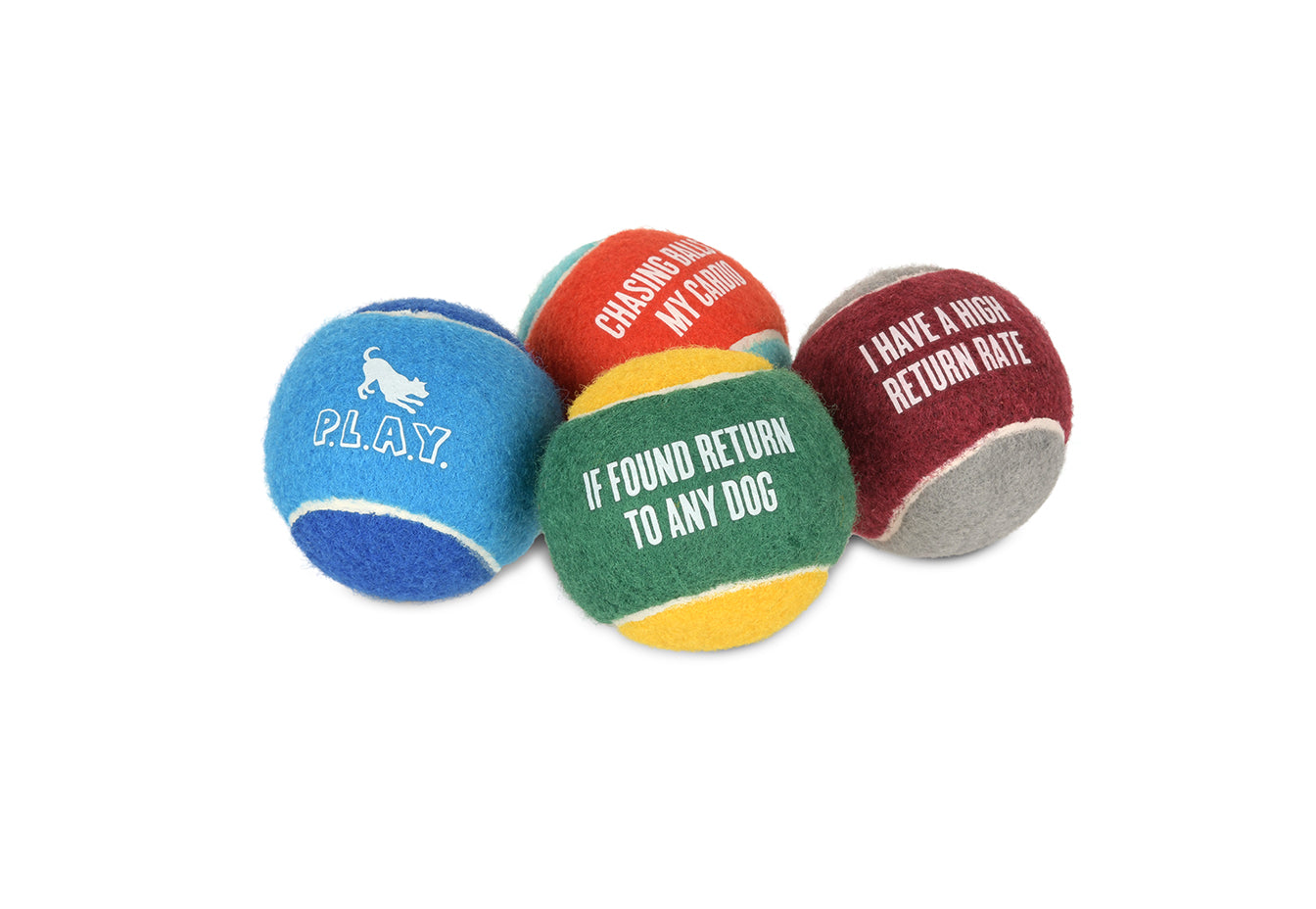
                  
                    PLAY - S&A Dog Tennis Balls (4 Pack)
                  
                