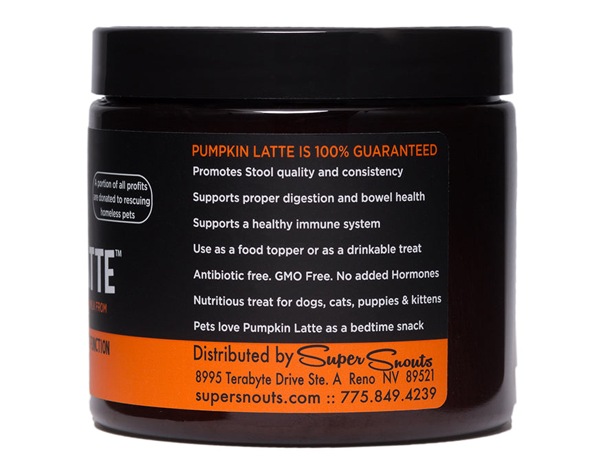 
                  
                    Super Snouts - Pumpkin Latte - 5oz
                  
                