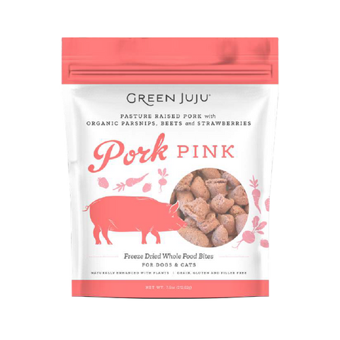 Green Juju - Freeze-Dried - Whole Food Bites - Pork Pink