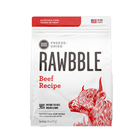 BIXBI - Dog - Freeze-Dried - Rawbble - Beef
