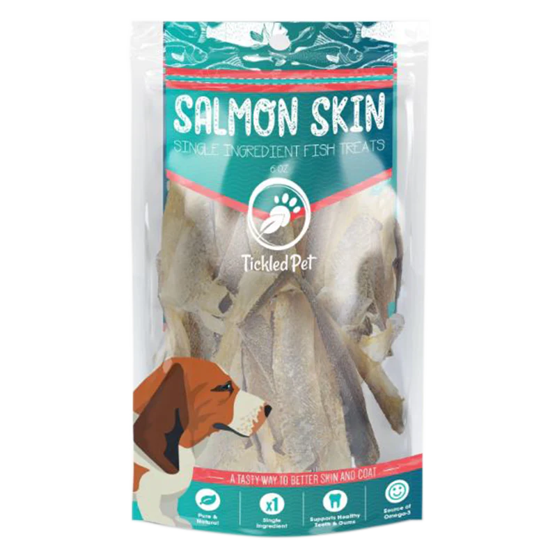 Tickled Pet - Salmon Skins - 6oz