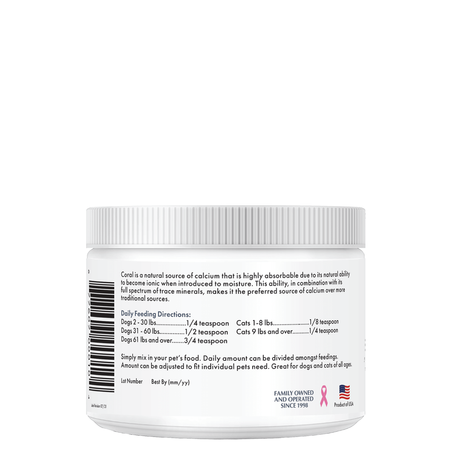
                  
                    Wholistic Pet Organics - Calcium Support 3oz
                  
                