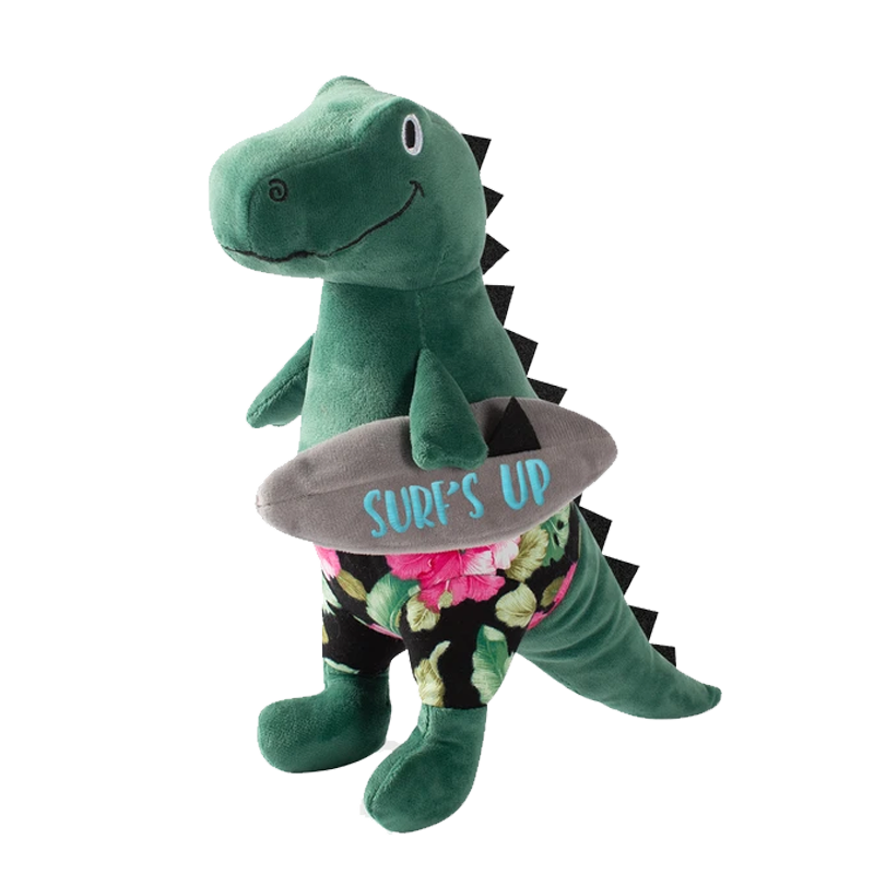 Fringe Studio - Surfer Bro Rex Plush Dog Toy