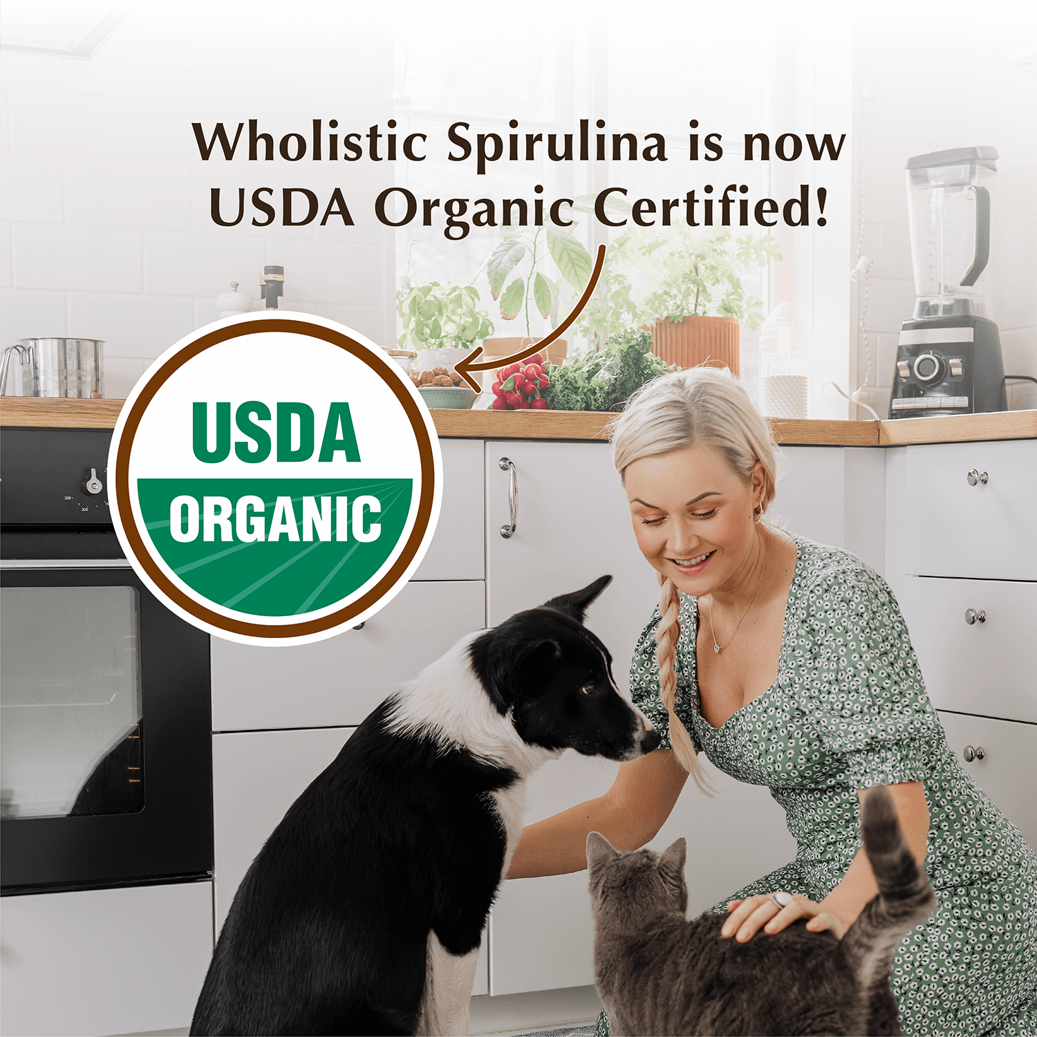 Wholistic Pet Organics - Spirulina - 4oz