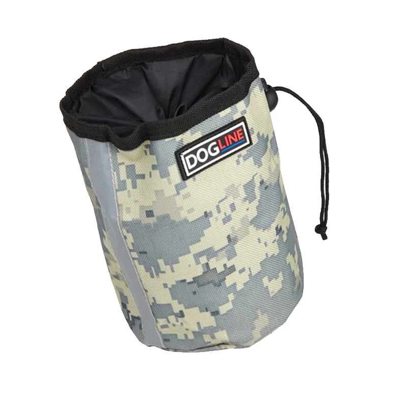 DOGLINE - Beta Treat Pouches with Waste Dispenser (Urban Camo)