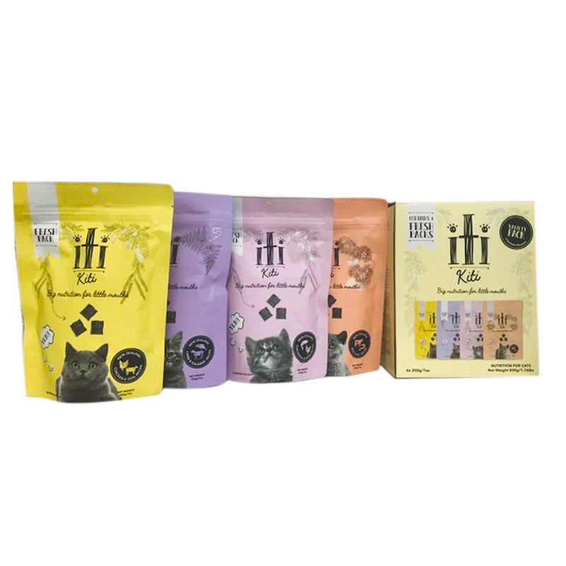 iTi - Kiti -Air Dried for Cats - Variety of Each pouches (4 x200g)