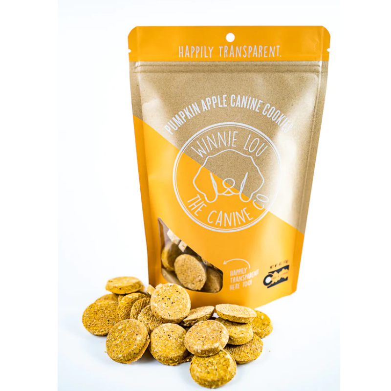 Winnie Lou- Pumpkin Canine Cookies - 4oz