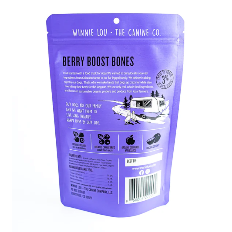 
                  
                    Winnie Lou- Berry Boost Bones - 4oz
                  
                