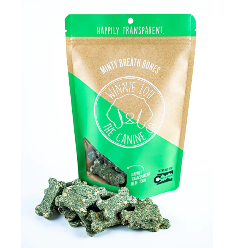 Winnie Lou- Minty Breath Bones - 4oz