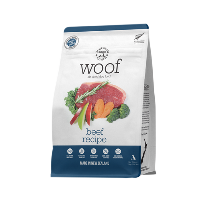 NZ Natural Pet Food Co - Air Dried  - Food - Woof Beef