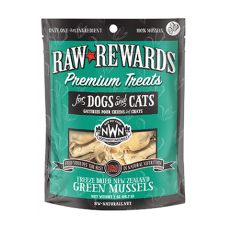 Northwest Naturals - Treats - Freeze-Dried - Green Lipped Mussel Treats - 2oz