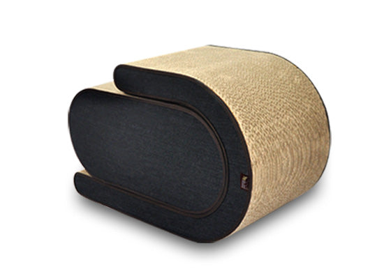 Cat - Scratcher The Arty Denim - Chocolate