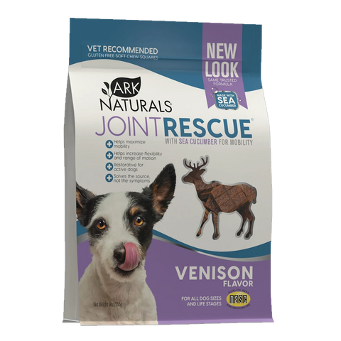 Ark Naturals - Soft Chews - Joint Rescue - Venison -(Wheat Free) - 9oz