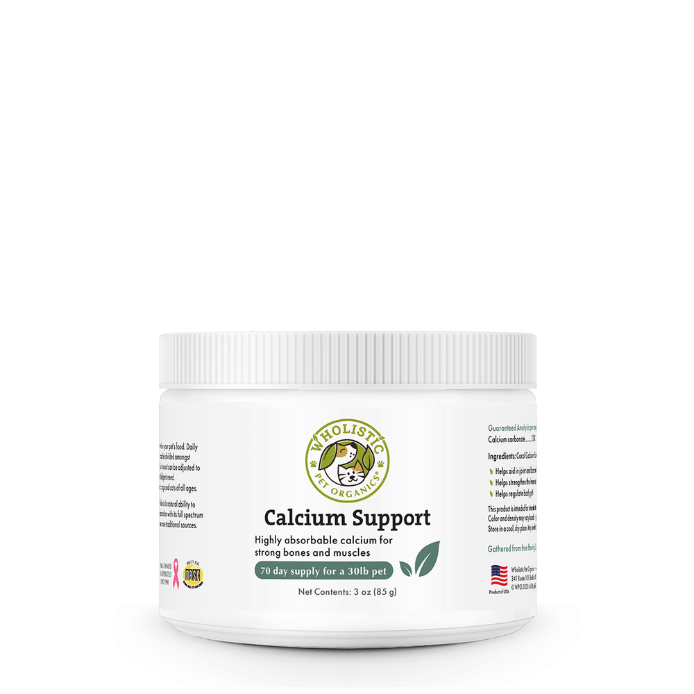 Wholistic Pet Organics - Calcium Support 3oz