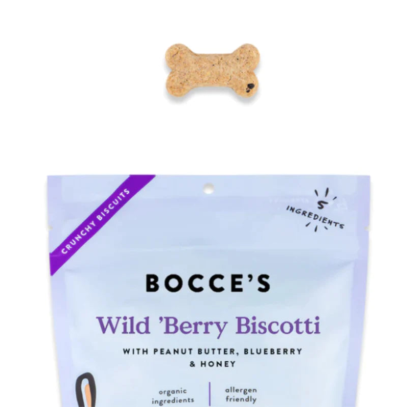 
                  
                    Bocce's Bakery - Wild 'Berry Biscotti Small Batch Biscuits - 12oz
                  
                